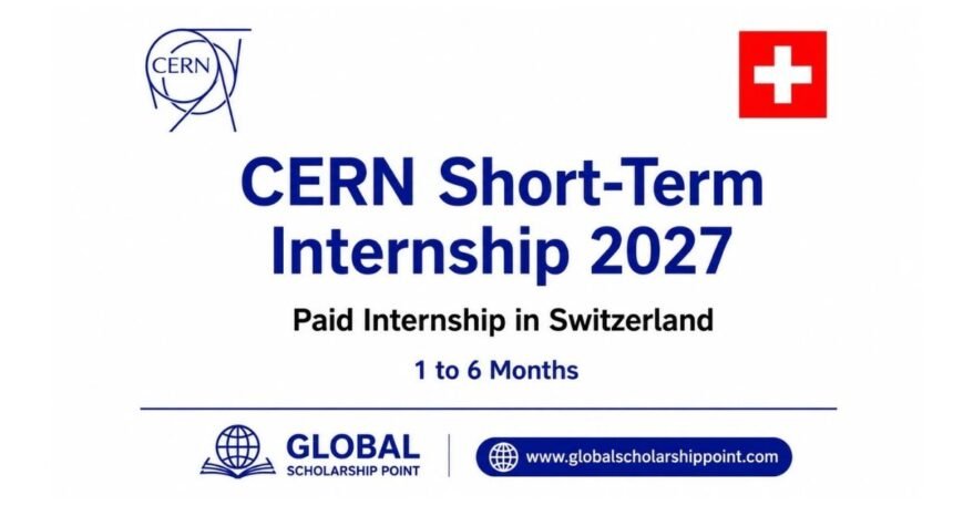 CERN Short-Term Internship 2027