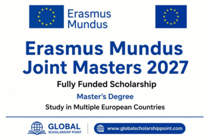 Erasmus Mundus Joint Masters 2027