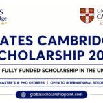 Gates Cambridge Scholarship 2027