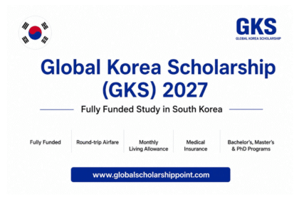 Global Korea Scholarship (GKS) 2027