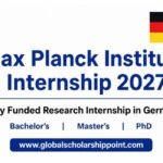 Max Planck Institute Internship 2027