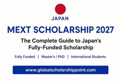 MEXT Scholarship 2027