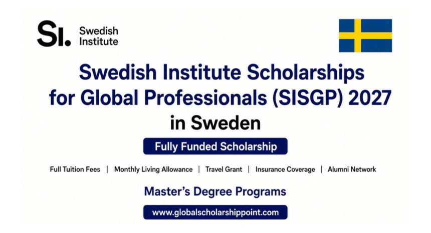 Swedish Institute Scholarships 2027