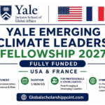 Yale Emerging Climate Leaders Fellowship 2027