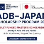 ADB–Japan Scholarship Program 2027 Fully Funded Master’s Scholarship