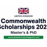 Commonwealth Scholarships 2027 in UK fully funded