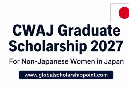 CWAJ Graduate Scholarship 2027 in Japan for Non-Japanese Women