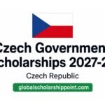 Czech Government Scholarships 2027-28 for international students