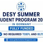 DESY Summer Student Program 2027 in Germany Fully Funded