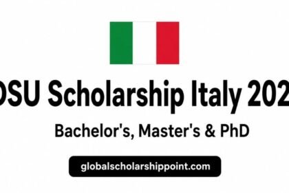 DSU Scholarship Italy 2027