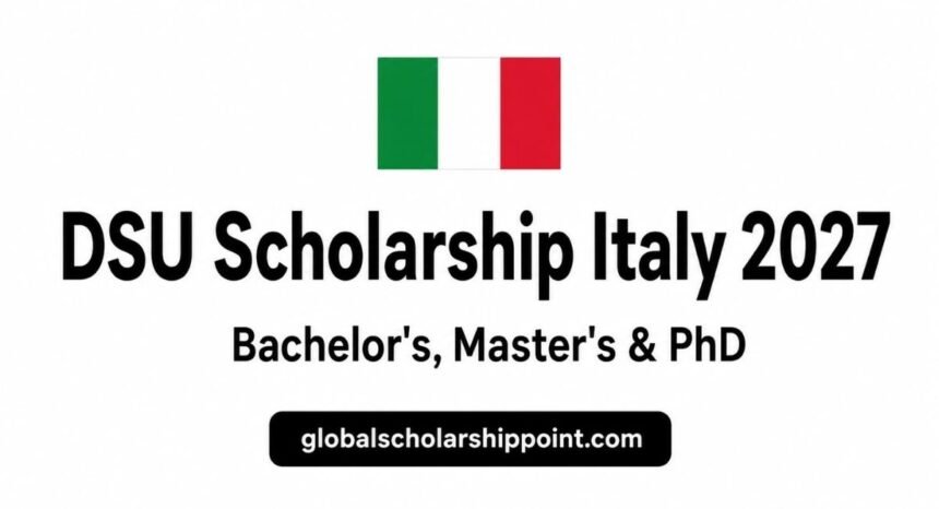 DSU Scholarship Italy 2027