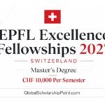 EPFL Excellence Fellowships 2027 in Switzerland