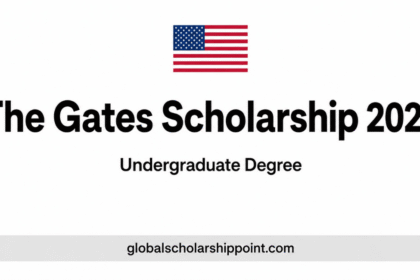 The Gates Scholarship 2027 in USA for undergraduate students