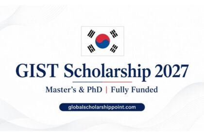 GIST Scholarship 2027 in South Korea for international students