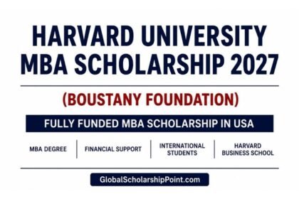 Harvard MBA Scholarship 2027 Fully Funded USA