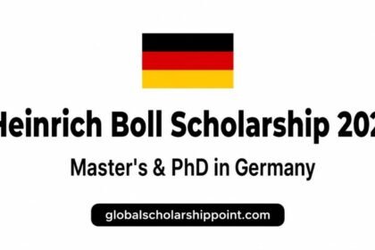 Heinrich Boll Scholarship 2027 in Germany