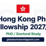 Hong Kong PhD Fellowship 2027/28 scholarship announcement
