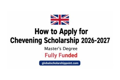 How to Apply for Chevening Scholarship 2026-2027 in UK