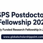 JSPS Postdoctoral Fellowship 2027 in Japan Fully Funded