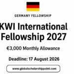 KWI International Fellowship 2027 in Germany