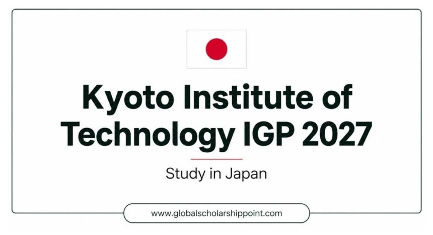 Kyoto Institute of Technology IGP 2027 in Japan