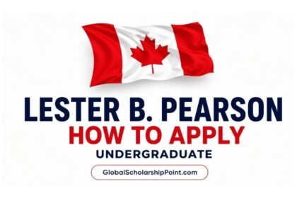 Lester B. Pearson application guide for international students