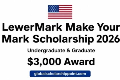 LewerMark Make Your Mark Scholarship 2026 for international students in USA