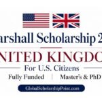 Marshall Scholarship 2027 in the UK