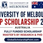 University of Melbourne RTP Scholarship 2027 in Australia for International Students