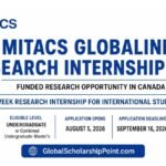 Mitacs Globalink Internship 2027 in Canada