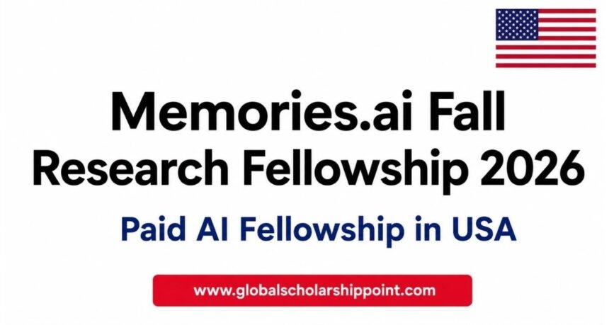 Memories.ai Fall Research Fellowship 2026 paid AI fellowship in USA