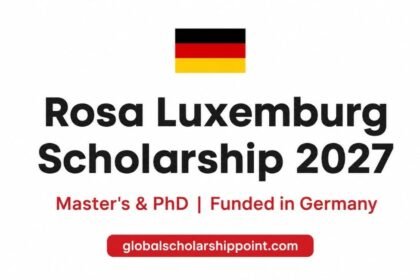 Rosa Luxemburg Scholarship 2027 in Germany
