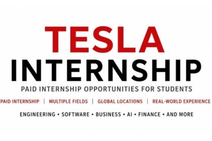 Tesla Internship Program for Students Worldwide