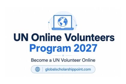 UN Online Volunteers Program 2027 remote volunteering opportunity