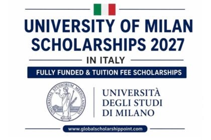 University of Milan Scholarships in Italy for International Students