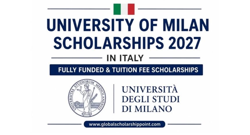 University of Milan Scholarships in Italy for International Students