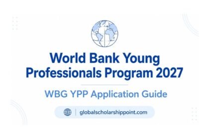 World Bank Young Professionals Program 2027 application guide