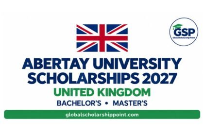 Abertay University Scholarships 2027 in the United Kingdom for international students