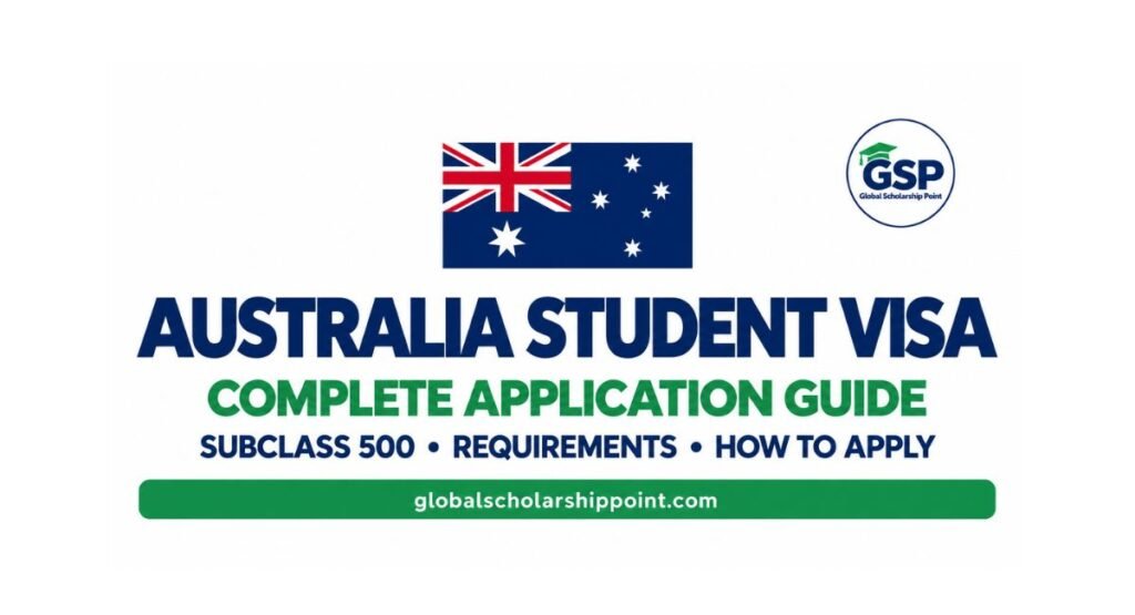 Australia Student Visa guide with requirements and application steps
