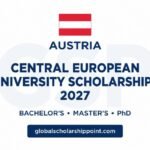 Central European University Scholarships 2027 in Austria for international Bachelor’s, Master’s and PhD students