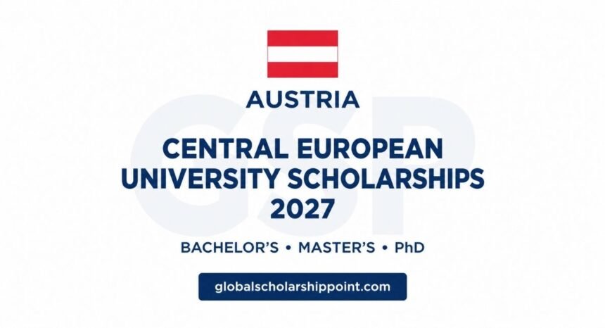 Central European University Scholarships 2027 in Austria for international Bachelor’s, Master’s and PhD students