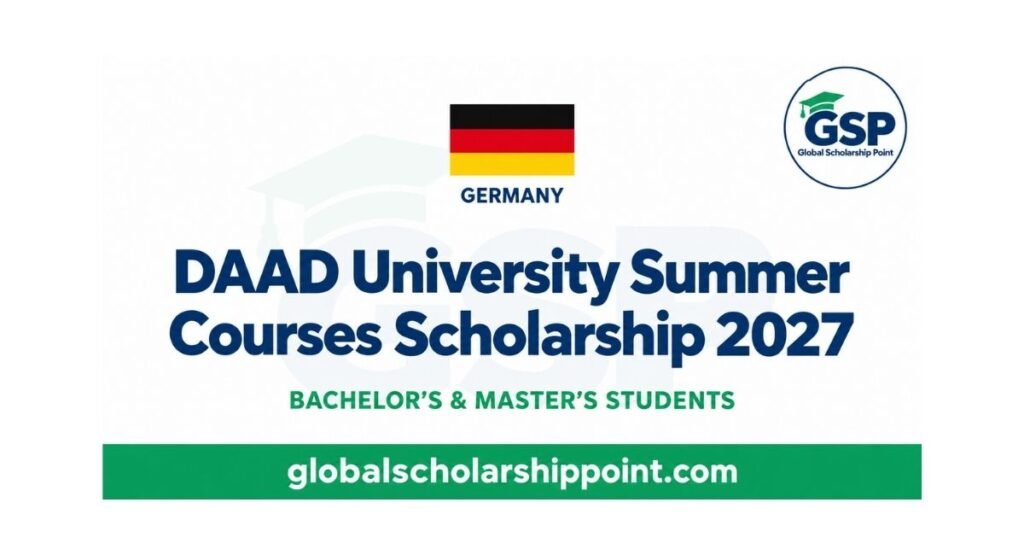 DAAD University Summer Courses Scholarship 2027 funded German-language program in Germany