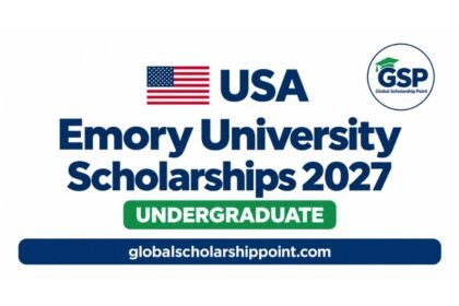 Emory Scholarships 2027 for international undergraduate students in USA