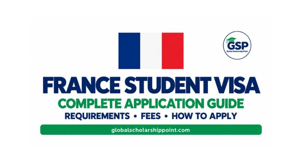 France Student Visa guide with requirements and application steps