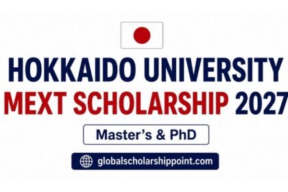 Hokkaido MEXT Scholarship 2027 in Japan for international Master’s and PhD students