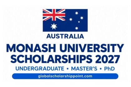Monash University Scholarships 2027 in Australia for international students