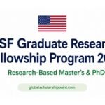 NSF Graduate Research Fellowship 2027 for graduate students pursuing research-based master’s and PhD degrees in eligible STEM fields in the United States.