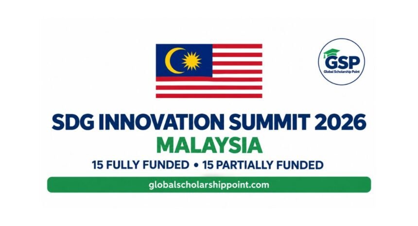 SDG Innovation Summit Malaysia 2026 | Fully Funded 1 SDG Innovation Summit Malaysia 2026 fully funded conference