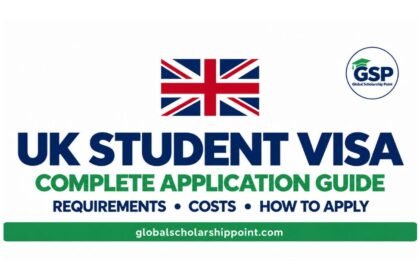 UK Student Visa guide with requirements and application steps