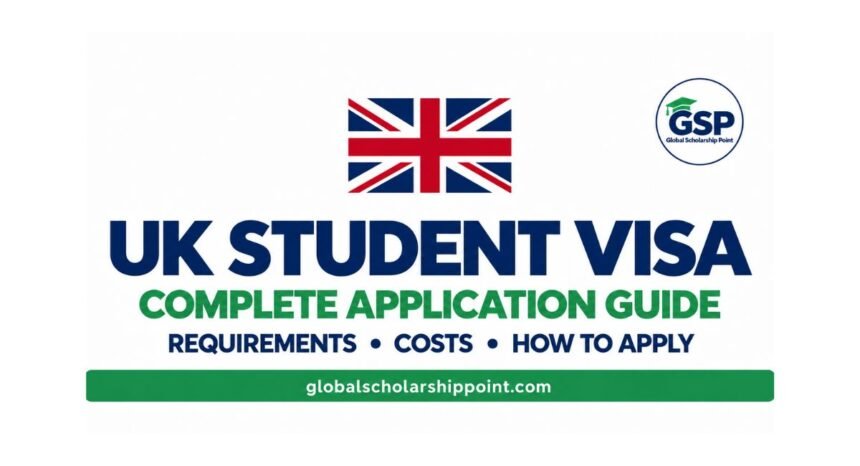 UK Student Visa guide with requirements and application steps
